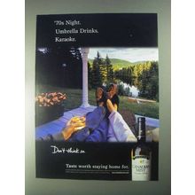 1998 Canadian Mist Whisky Ad - '70s Night Karaoke