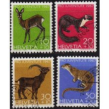 SCHWEIZ SWITZERLAND [1967] MiNr 0866-69 ( O/used ) Pro Juventute