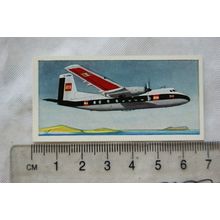 1962 Lyons Tea card Wings Across the World No. 6 Handley Page Herald