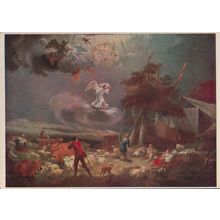 Angel Appearing To The Shepherds Nicholas Berchem Medici Painting Postcard