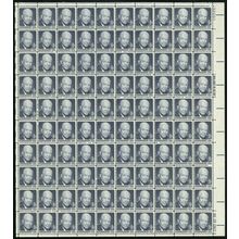 Dwight David Eisenhower Sheet of 100 Six Cent Postage Stamps Scott 1393