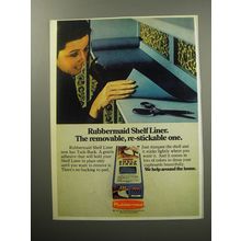 1972 Rubbermaid Shelf Liner Advertisement
