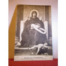 LA VIERGE CONSOLATRICE by William Bouguereau Luxembourg Museum unused postcard #