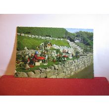 THE GNOMES WALK, BLACKGANG CHINE, ISLE OF WIGHT used postcard 1966 pm =