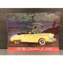 The New Studebakers for 1949 Sales Brochure