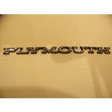 1970 PLYMOUTH DUSTER & BARRACUDA EMBLEM OEM #28591 5 1/2"