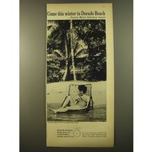 1961 Dorado Beach Hotel Advertisement - Come this winter to Dorado Beach