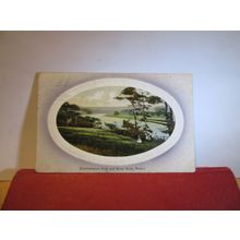 SHIREHAMPTON PARK AND RIVER AVON, BRISTOL. used antique postcard 1910 pm =