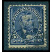 Used 281 5c Ulysses S. Grant Just Clears M04956