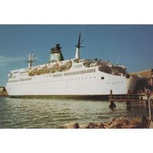 Saint Patrick II 2 at Rosslare County Wexford Ferry Rare Postcard