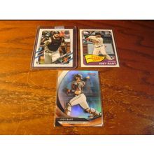 2020-2021 Topps/Bowmans Best Refractor, 3-Rc Cards, JOEY BART, Giants