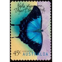 Australia 1998 Butterfly 45c Used Stamp Ulysses