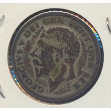 1930 Great Britain 1 Shilling .5 Silver Coin, Circulated & Ungraded