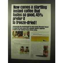 1970 Maxwell House Coffee Ad - 45% Prefer It