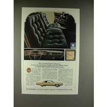1972 Oldsmobile Limited Edition Ninety-Eight Regency Ad