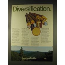 1976 Georgia-Pacific Corporation Ad - Diversification