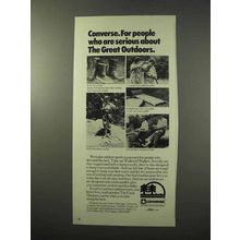 1977 Converse Ad - Boots, Parka, Wader, Air Mattresses