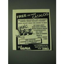 1980 Dick Cepak Ad