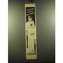 1949 Dunhill De-Nicotea Cigarette Holder Advertisement