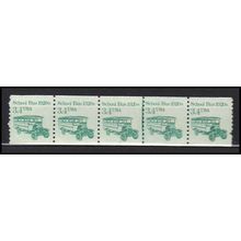 2123 3.4c School Bus Very Fine MNH Dry Gum PNC 2/5 X0067