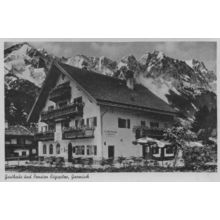 Hohenluftkurort Saalbach Austria Hotel RPC Vintage Postcard