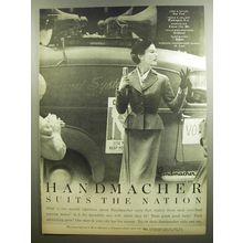 1952 Handmacher Suits Advertisement - Handmacher suits the nation