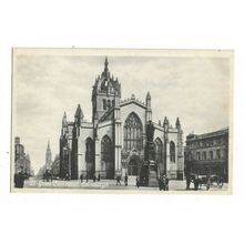 St Giles Cathedral, Edinburgh, Postcard.