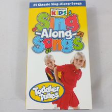 Cedarmont Kids 25 Classic Sing Along Songs Toddler Tunes VHS Taped Used