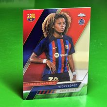 Vicky Lopez - Base Rookie - TOPPS Chrome FC Barcelona 2022/23