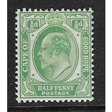 CAPE OF GOOD HOPE 1902-4 EDVII ½d MINT SG70