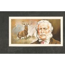 Brooke Bond Tea Card Famous People #2 Sir Edwin Landseer
