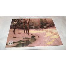 WINTER GLEN ARCHIVE COLLECTION PROMO CARD BY THOMAS KINKADE 5X7 POST CARD