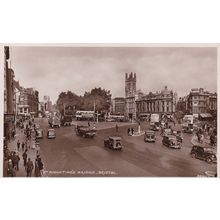 ED34 BRISTOL - ST AUGUSTINES BRIDGE . RP POSTCARD