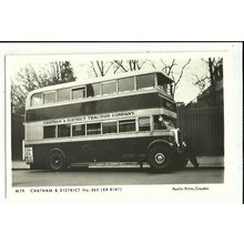 Kent CHATHAM & DISTRICT Bus No.363 Postcard (Pamlin M79)