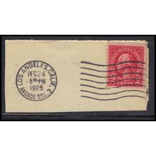 Used 554 2c George Washington Very Fine Los Angeles, CA. Arcade Sta. 3 E0062