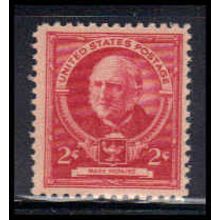 870 2c Mark Hopkins Fine MNH KA4124