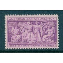 1022 3c American Bar Fine MNH MA0114