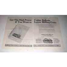 1922 Union Twist Drill High Power Undercut Cutters Ad