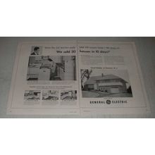 1954 General Electric Appliances Ad - Help Sell Houses