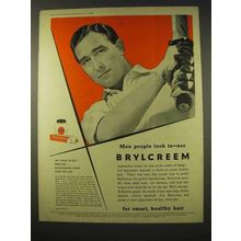 1954 Brylcreem Hairdressing Ad - Men People Look To
