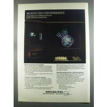 1982 McDonnell Douglas McAuto Ad - CAD CAM Experience