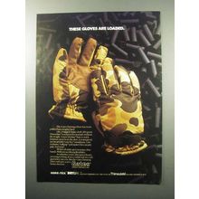 1987 Gates Hunting Glove Ad - These Are Loaded