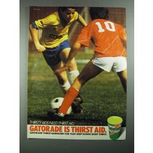 1987 Gatorade Drink Ad - Thirsty Kids Need