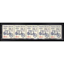 2266 24.1c Tandem Bicycle Very Fine MNH Dry Gum PNC 1/5 X1382