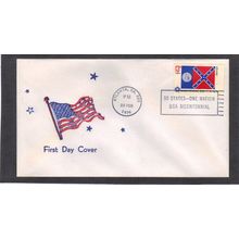 FDC 1636 13c Georgia (Unkn Cachet-U/A) CV39524