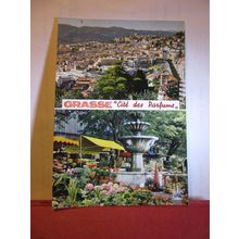 GRASSE, FRENCH RIVIERA, LA COTE D.AZUR, FRANCE used postcard 1994 pm =