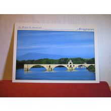 LE PONT ST. BENEZET, AVIGNON, FRANCE used postcard 2001 pm =