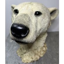 Polar Bear Bust Sherratt & Simpson Figurine Collectible Display