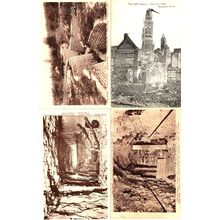 Vimy Ridge Arras France 4x WW1 Military French Postcards