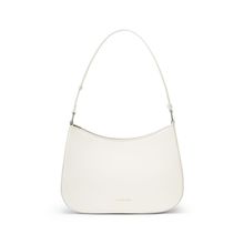 Women Genuine Leather Hobo Bags Tote Handbag White